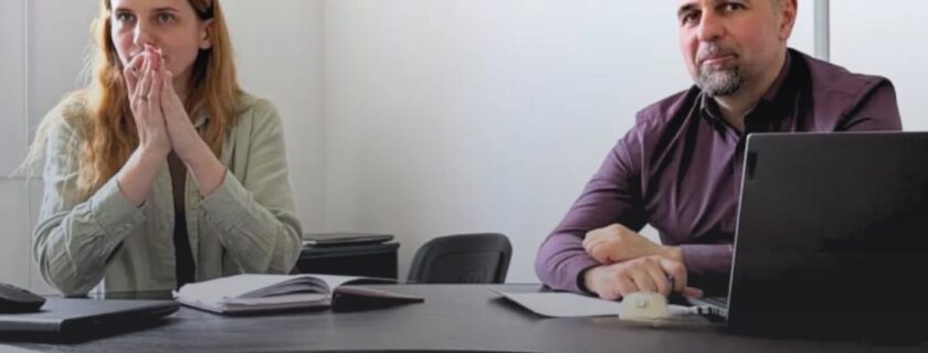 В Івано-Франківському центрі ПТО ДСЗ відбулася робоча зустріч із представниками ГО «Розвиток бізнес сектору України»  , стосовно навчання фахівців із супроводу ветеранів