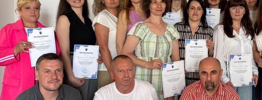 Сьогодні в нашому центрі ПТО ДСЗ завершила навчання друга група фахівців із супроводу ветеранів війни та демобілізованих осіб